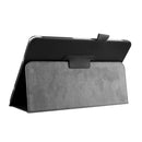 Litchi Texture Horizontal Flip Solid Color Smart Leather Case with Two-folding Holder & Sleep / Wake-up Function for Galaxy Tab S2 9.7 / T815(Black)