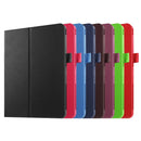 Litchi Texture Horizontal Flip Solid Color Smart Leather Case with Two-folding Holder & Sleep / Wake-up Function for Galaxy Tab S2 9.7 / T815(Black)