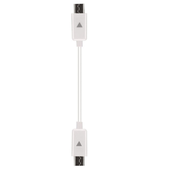 20cm Micro USB to Micro USB Battery Power Sharing Cable for Samsung Galaxy S7 & S7 Edge / LG G4 / Huawei P8 / Xiaomi Mi4 and other Smartphones (White)