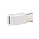 USB-C / Type-C 3.1 Male to Micro USB Female Converter Adapter, Length: 3cm for Samsung Galaxy S8 & S8 + / LG G6 / Huawei P10 & P10 Plus / Oneplus 5 and other Smartphones (White)