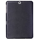 Custer Texture Horizontal Flip Leather Case with 3-folding Holder for Galaxy Tab S2 9.7 / T815(Black)