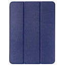 Custer Texture Horizontal Flip Leather Case with 3-folding Holder for Galaxy Tab S2 9.7 / T815(Dark Blue)