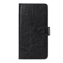 5.5-6.3 Inch Universal Crazy Horse Texture 360 Degree Rotating Carry Case with Holder & Card Slot for Galaxy Mega 6.3 / i9200(Black)