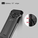 For Galaxy S7 Edge / G935 Tough Armor TPU + PC Combination Case (Black)