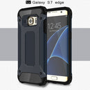 For Galaxy S7 Edge / G935 Tough Armor TPU + PC Combination Case (Dark Blue)