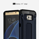 For Galaxy S7 Edge / G935 Tough Armor TPU + PC Combination Case (Dark Blue)