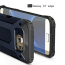 For Galaxy S7 Edge / G935 Tough Armor TPU + PC Combination Case (Dark Blue)