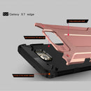 For Galaxy S7 Edge / G935 Tough Armor TPU + PC Combination Case (Rose Gold)