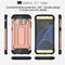 For Galaxy S7 Edge / G935 Tough Armor TPU + PC Combination Case (Rose Gold)