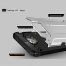 For Galaxy S7 Edge / G935 Tough Armor TPU + PC Combination Case (Silver)