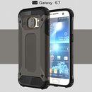 For Galaxy S7 / G930 Tough Armor TPU + PC Combination Case (Black)