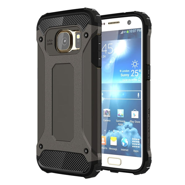 For Galaxy S7 / G930 Tough Armor TPU + PC Combination Case (Black)