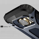 For Galaxy S7 / G930 Tough Armor TPU + PC Combination Case (Dark Blue)