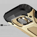 For Galaxy S7 / G930 Tough Armor TPU + PC Combination Case (Gold)