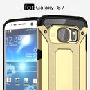 For Galaxy S7 / G930 Tough Armor TPU + PC Combination Case (Gold)