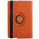 360 Degree Rotatable Litchi Texture Leather Case with 2-angle Viewing Holder for Galaxy Tab Pro 10.1 / T520(Orange)