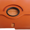360 Degree Rotatable Litchi Texture Leather Case with 2-angle Viewing Holder for Galaxy Tab Pro 10.1 / T520(Orange)