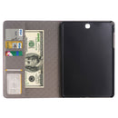 Crocodile Texture Horizontal Flip Leather Case with Holder & Card Slots & Wallet for Galaxy Tab A 9.7 / T550 / T555 / P550 /P555(Brown)