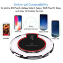 FANTASY Wireless Charger For iPhone 8 / 8 Plus / X & All QI Standard Compatible Devices Galaxy S5 / S4 / Note 4 / 3, etc(Black)