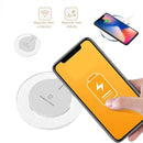 FANTASY Wireless Charger for iPhone 8 / 8 Plus / X & All QI Standard Compatible Devices Galaxy S5 / S4 / Note 4 / 3, etc(White)