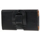 Litchi Texture Wallet Style Leather Case with Belt Clip for iPhone X / 7 / 6, Galaxy S6 / S5 / S4 / S3 (Black)