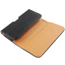 Litchi Texture Wallet Style Leather Case with Belt Clip for iPhone X / 7 / 6, Galaxy S6 / S5 / S4 / S3 (Black)