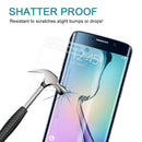 0.3mm 9H Surface Hardness 3D Curved Surface Full Screen Cover Explosion-proof Tempered Glass Film for Galaxy S6 edge(Transparent)