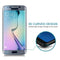 0.3mm 9H Surface Hardness 3D Curved Surface Full Screen Cover Explosion-proof Tempered Glass Film for Galaxy S6 edge(Transparent)