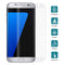 For Galaxy S7 Edge / G935 0.26mm 9H Surface Hardness 3D Explosion-proof Colorized Silk-screen Tempered Glass Full Screen Film(Transparent)