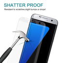 For Galaxy S7 Edge / G935 0.26mm 9H Surface Hardness 3D Explosion-proof Colorized Silk-screen Tempered Glass Full Screen Film(Transparent)