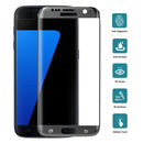 For Galaxy S7 Edge / G935 0.26mm 9H Surface Hardness Explosion-proof Colorized Electroplating Tempered Glass Full Screen Film(Black)
