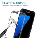 For Galaxy S7 Edge / G935 0.26mm 9H Surface Hardness Explosion-proof Colorized Electroplating Tempered Glass Full Screen Film(Black)