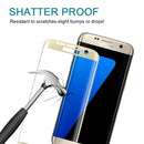 For Galaxy S7 Edge / G935 0.26mm 9H Surface Hardness Explosion-proof Colorized Electroplating Tempered Glass Full Screen Film(Gold)