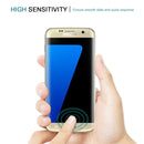 For Galaxy S7 Edge / G935 0.26mm 9H Surface Hardness Explosion-proof Colorized Electroplating Tempered Glass Full Screen Film(Gold)