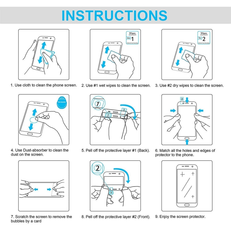 HD Full Screen Protector for Galaxy S7 Edge / G935