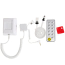 Universal Mobile Phone Burglar Display Holder / Anti-theft Display Stand with Remote Controller, Suitable for Samsung / iPhone 5S / 5C / Sony / HTC and MP4 etc.(White)