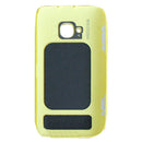 Original Housing Battery Back Cover + Side Button for Nokia 710(Yellow)