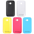 Original Housing Battery Back Cover + Side Button for Nokia 710(Blue)
