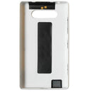 Original Housing Battery Back Cover + Side Button for Nokia Lumia 820(White)
