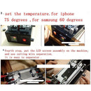 Touch Panel LCD Separator Glue Disassemble Machine for iPhone / Samsung / HTC / Sony etc. Support LCD Panel Size: 20 cm x 11 cm (AC 110 - 220V)