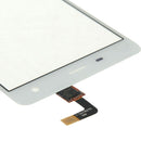 Touch Panel Digitizer Glass Lens Part for Xiaomi Mi4(White)