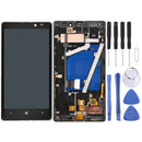 LCD Screen and Digitizer Full Assembly with Frame for Nokia Lumia 930(Black)