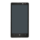 LCD Screen and Digitizer Full Assembly with Frame for Nokia Lumia 930(Black)