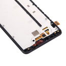 LCD Screen and Digitizer Full Assembly with Frame for Microsoft Lumia 640 XL(Black)