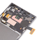 LCD Screen and Digitizer Full Assembly with Frame for Nokia Lumia 830(Black)