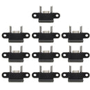10 PCS Charging Port Dock Connector for Xiaomi Mi 4(Black)
