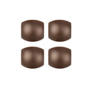 4 PCS Front Bezel Edge for Sony Xperia Z3(Coffee)
