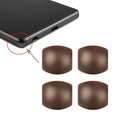 4 PCS Front Bezel Edge for Sony Xperia Z3(Coffee)