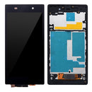 LCD Display + Touch Panel with Frame for Sony Xperia Z1 / L39h / C6902 / C6903 / C6906 / C6943(Black)