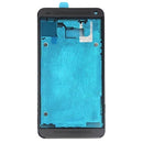 Front Housing LCD Frame Bezel Plate for HTC One M7 / 801e(Black)